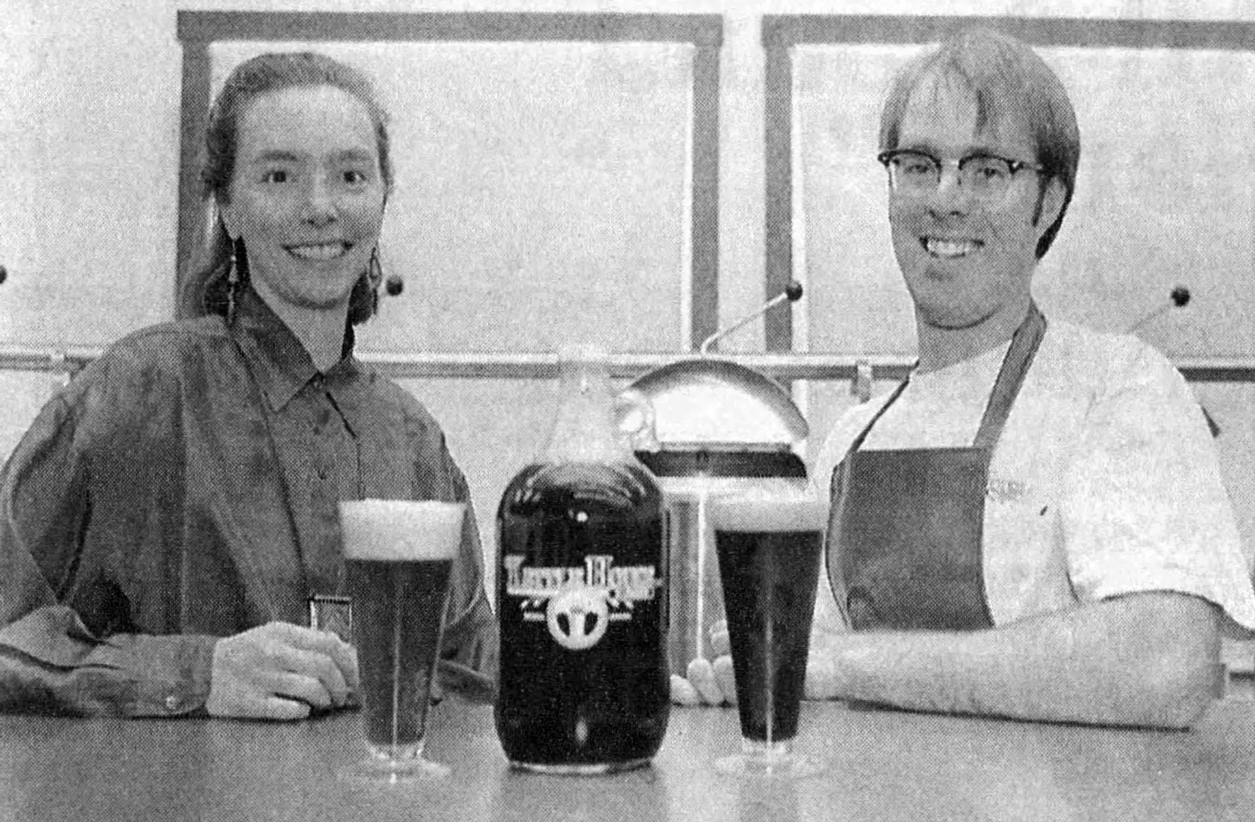 Suzy Rizza and Tim O'Leary